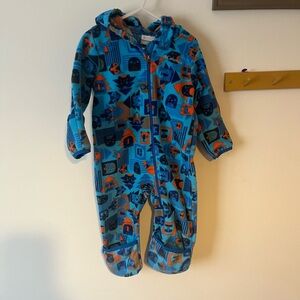 Columbia Kids One Piece in Vibrant Blue and Orange